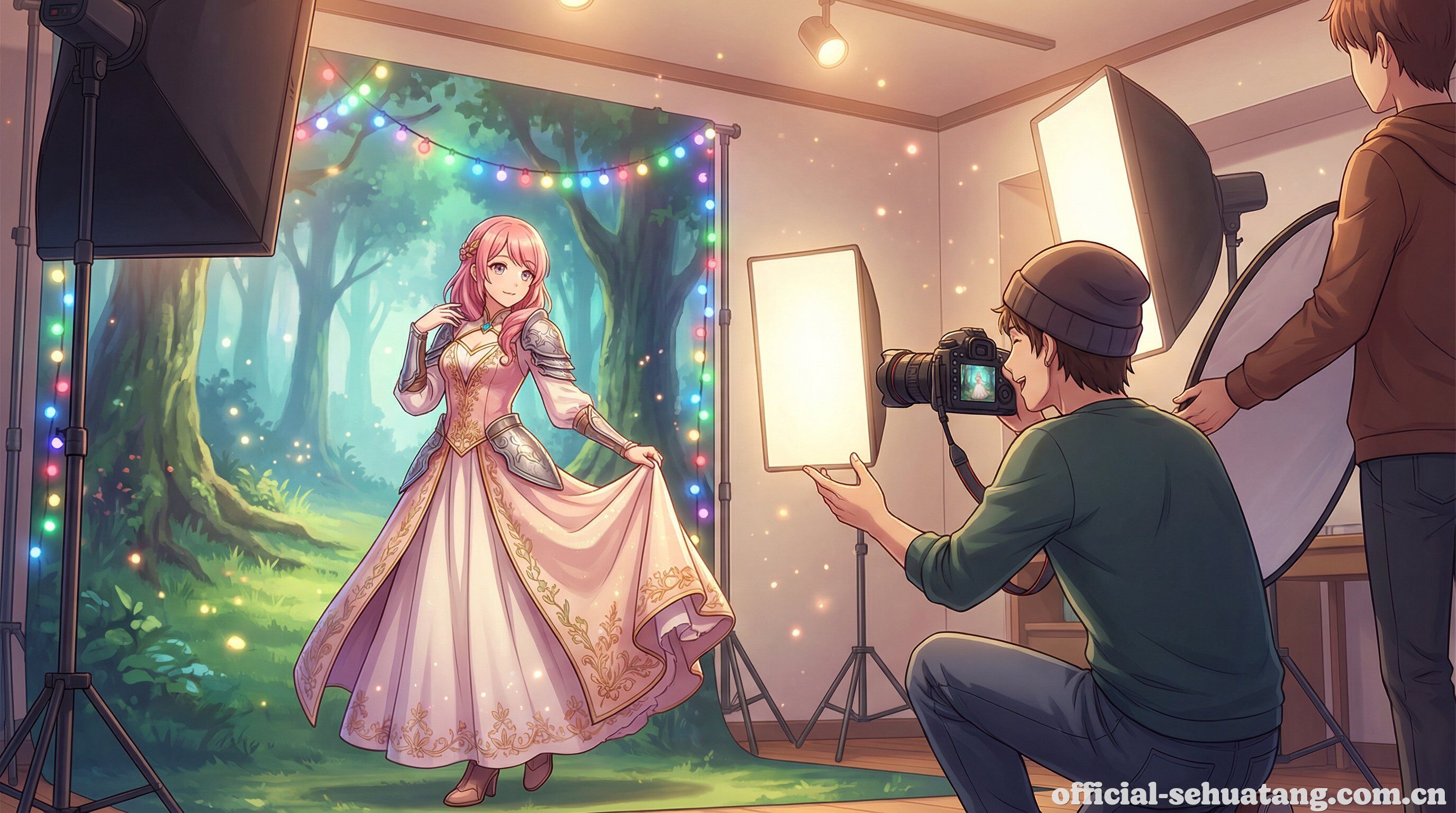 色花堂案例-Cosplay影像拍摄